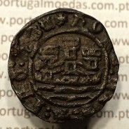 Ceitil Cobre de D. Afonso V (1438 -1481), Ceitil (1/6 Real Branco) Tipologia do catálogo F. Magro 6º Grupo - A5.6.1.8