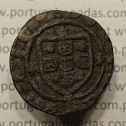 Ceitil Cobre de D. Afonso V (1438 -1481), Ceitil (1/6 Real Branco) Tipologia do catálogo F. Magro 6º Grupo - A5.6.1.8