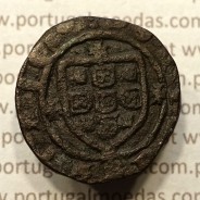 Ceitil Cobre de D. Afonso V (1438 -1481), Ceitil (1/6 Real Branco) Tipologia do catálogo F. Magro 6º Grupo - A5.6.1.8
