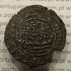 Ceitil Cobre de D. Afonso V (1438 -1481), Tipologia do catálogo F. Magro 6º Grupo - Cunhada sobre Real Preto D. João I