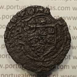 Ceitil Cobre de D. Afonso V (1438 -1481), Tipologia do catálogo F. Magro 6º Grupo - Cunhada sobre Real Preto D. João I