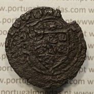 Ceitil Cobre de D. Afonso V (1438 -1481), Tipologia do catálogo F. Magro 6º Grupo - Cunhada sobre Real Preto D. João I