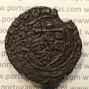 Ceitil Cobre de D. Afonso V (1438 -1481), Tipologia do catálogo F. Magro 6º Grupo - Cunhada sobre Real Preto D. João I