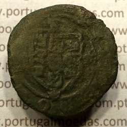 Ceitil Cobre de D. Afonso V (1438 -1481), Ceitil (1/6 Real Branco) Tipologia do catálogo F. Magro 6º Grupo - A5.6.2.3