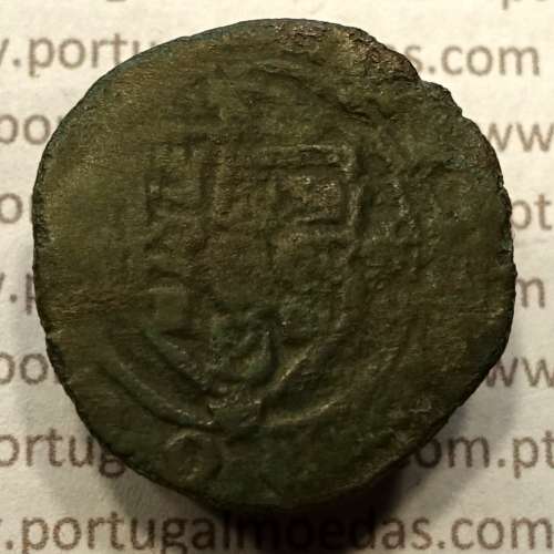 Ceitil Cobre de D. Afonso V (1438 -1481), Ceitil (1/6 Real Branco) Tipologia do catálogo F. Magro 6º Grupo - A5.6.2.3