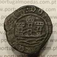 Ceitil Cobre de D. Afonso V (1438 -1481), Ceitil (1/6 Real Branco) Tipologia do catálogo F. Magro 6º Grupo - A5.6.1.8