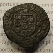 Ceitil Cobre de D. Afonso V (1438 -1481), Ceitil (1/6 Real Branco) Tipologia do catálogo F. Magro 6º Grupo - A5.6.1.8