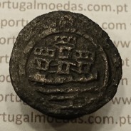 Ceitil Cobre de D. Afonso V (1438 -1481), Ceitil (1/6 Real Branco) Tipologia do catálogo F. Magro 6º Grupo - A5.6.2.3