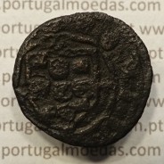 Ceitil Cobre de D. Afonso V (1438 -1481), Ceitil (1/6 Real Branco) Tipologia do catálogo F. Magro 6º Grupo - A5.6.2.3