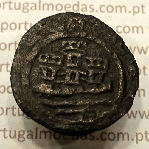 Ceitil Cobre de D. Afonso V (1438 -1481), Ceitil (1/6 Real Branco) Tipologia do catálogo F. Magro 6º Grupo - A5.6.2.3