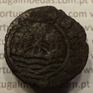 Ceitil Cobre de D. Afonso V (1438 -1481), Ceitil (1/6 Real Branco) Tipologia do catálogo F. Magro 6º Grupo - A5.6.2.3