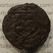 Ceitil Cobre de D. Afonso V (1438 -1481), Ceitil (1/6 Real Branco) Tipologia do catálogo F. Magro 6º Grupo - A5.6.2.3