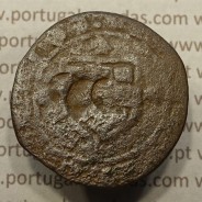 Ceitil Cobre de D. Afonso V (1438 -1481), Ceitil (1/6 Real Branco) Tipologia do catálogo F. Magro 6º Grupo - A5.6.1.9