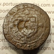 Ceitil Cobre de D. Afonso V (1438 -1481), Ceitil (1/6 Real Branco) Tipologia do catálogo F. Magro 6º Grupo - A5.6.1.9