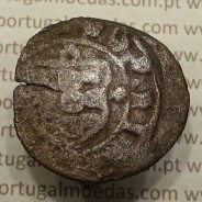 Ceitil Cobre de D. Afonso V (1438 -1481), Ceitil (1/6 Real Branco) Tipologia do catálogo F. Magro 6º Grupo - A5.6.2.3