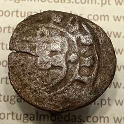 Ceitil Cobre de D. Afonso V (1438 -1481), Ceitil (1/6 Real Branco) Tipologia do catálogo F. Magro 6º Grupo - A5.6.2.3