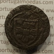 Ceitil Cobre de D. Afonso V (1438 -1481), Ceitil (1/6 Real Branco) Tipologia do catálogo F. Magro 6º Grupo - A5.6.2.3