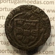 Ceitil Cobre de D. Afonso V (1438 -1481), Ceitil (1/6 Real Branco) Tipologia do catálogo F. Magro 6º Grupo - A5.6.2.3