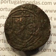 Ceitil Cobre de D. Afonso V (1438 -1481), Ceitil (1/6 Real Branco) Tipologia do catálogo F. Magro 6º Grupo - A5.6.1.4