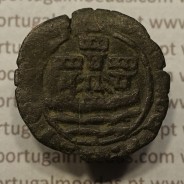 Ceitil Cobre de D. Afonso V (1438 -1481), Ceitil (1/6 Real Branco) Tipologia do catálogo F. Magro 6º Grupo - A5.6.2.2
