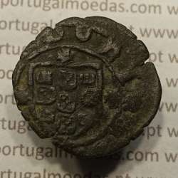 Ceitil Cobre de D. Afonso V (1438 -1481), Ceitil (1/6 Real Branco) Tipologia do catálogo F. Magro 6º Grupo - A5.6.2.2