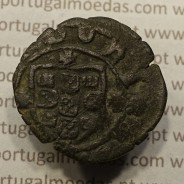 Ceitil Cobre de D. Afonso V (1438 -1481), Ceitil (1/6 Real Branco) Tipologia do catálogo F. Magro 6º Grupo - A5.6.2.2