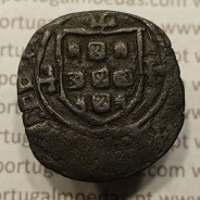 Ceitil Cobre de D. Afonso V (1438 -1481), Ceitil (1/6 Real Branco) Tipologia do catálogo F. Magro 6º Grupo - A5.6.4.9