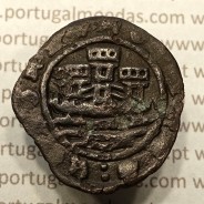 Ceitil Cobre de D. Afonso V (1438 -1481), Ceitil (1/6 Real Branco) Tipologia do catálogo F. Magro 6º Grupo - A5.6.2.3