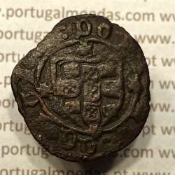 Ceitil Cobre de D. Afonso V (1438 -1481), Ceitil (1/6 Real Branco) Tipologia do catálogo F. Magro 6º Grupo - A5.6.2.3