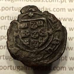 Ceitil Cobre de D. Afonso V (1438 -1481), Ceitil (1/6 Real Branco) Tipologia do catálogo F. Magro 6º Grupo - A5.6.1.8