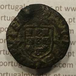 Ceitil Cobre de D. Afonso V (1438 -1481), Ceitil (1/6 Real Branco) Tipologia do catálogo F. Magro 6º Grupo - A5.6.4.12