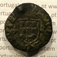 Ceitil Cobre de D. Afonso V (1438 -1481), Ceitil (1/6 Real Branco) Tipologia do catálogo F. Magro 6º Grupo - A5.6.4.12