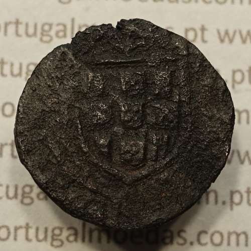 Ceitil Cobre de D. Afonso V (1438 -1481), Ceitil (1/6 Real Branco) Tipologia do catálogo F. Magro 6º Grupo - A5.6.4.10