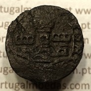Ceitil Cobre de D. Afonso V (1438 -1481), Ceitil (1/6 Real Branco) Tipologia do catálogo F. Magro 6º Grupo - A5.6.4.10