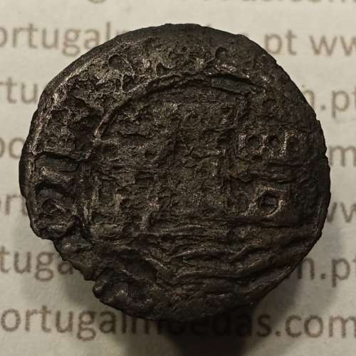 Ceitil Cobre de D. Afonso V (1438 -1481), Ceitil (1/6 Real Branco) Tipologia do catálogo F. Magro 6º Grupo - A5.6.4.10