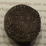 Ceitil Cobre de D. Afonso V (1438 -1481), Ceitil (1/6 Real Branco) Tipologia do catálogo F. Magro 6º Grupo - A5.6.4.9