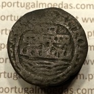 Ceitil Cobre de D. Afonso V (1438 -1481), Ceitil (1/6 Real Branco) Tipologia do catálogo F. Magro 6º Grupo - A5.6.4.10