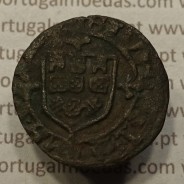 Ceitil Cobre de D. Afonso V (1438 -1481), Ceitil (1/6 Real Branco) Tipologia do catálogo F. Magro 6º Grupo - A5.6.4.11
