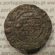 Ceitil Cobre de D. Afonso V (1438 -1481), Ceitil (1/6 Real Branco) Tipologia do catálogo F. Magro 6º Grupo - A5.6.1.1