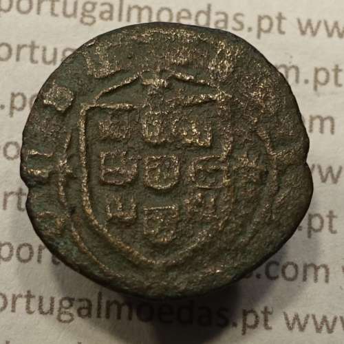 Ceitil Cobre de D. Afonso V (1438 -1481), Ceitil (1/6 Real Branco) Tipologia do catálogo F. Magro 6º Grupo - A5.6.1.12