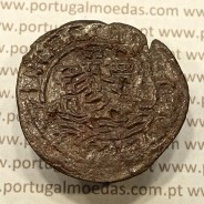Ceitil Cobre de D. Afonso V (1438 -1481), Ceitil (1/6 Real Branco) Tipologia do catálogo F. Magro 6º Grupo - Sobre Real Preto