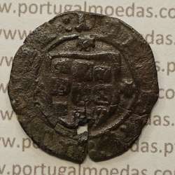 Ceitil Cobre de D. Afonso V (1438 -1481), Ceitil (1/6 Real Branco) Tipologia do catálogo F. Magro 6º Grupo - A5.6.2.3