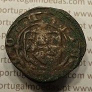 Ceitil Cobre de D. Afonso V (1438 -1481), Ceitil (1/6 Real Branco) Tipologia do catálogo F. Magro 6º Grupo - A5.6.2.4