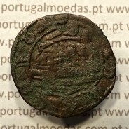 Ceitil Cobre de D. Afonso V (1438 -1481), Ceitil (1/6 Real Branco) Tipologia do catálogo F. Magro 6º Grupo - A5.6.2.4