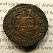 Ceitil Cobre de D. Afonso V (1438 -1481), Ceitil (1/6 Real Branco) Tipologia do catálogo F. Magro 6º Grupo - A5.6.2.4