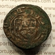 Ceitil Cobre de D. Afonso V (1438 -1481), Ceitil (1/6 Real Branco) Tipologia do catálogo F. Magro 6º Grupo - A5.6.2.4