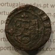Ceitil Cobre de D. Afonso V (1438 -1481), Ceitil (1/6 Real Branco) Tipologia do catálogo F. Magro 6º Grupo - A5.6.4.5