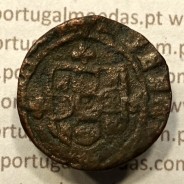 Ceitil Cobre de D. Afonso V (1438 -1481), Ceitil (1/6 Real Branco) Tipologia do catálogo F. Magro 6º Grupo - A5.6.4.5