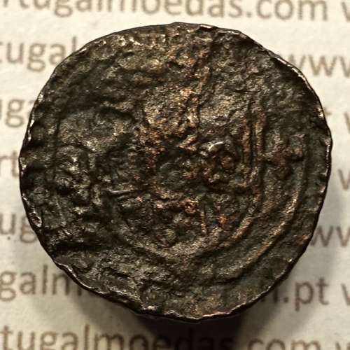 Ceitil Cobre de D. Afonso V (1438 -1481), Ceitil (1/6 Real Branco) Tipologia do catálogo F. Magro 6º Grupo - A5.6.4.5
