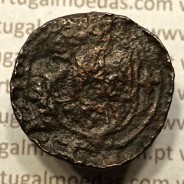 Ceitil Cobre de D. Afonso V (1438 -1481), Ceitil (1/6 Real Branco) Tipologia do catálogo F. Magro 6º Grupo - A5.6.4.5